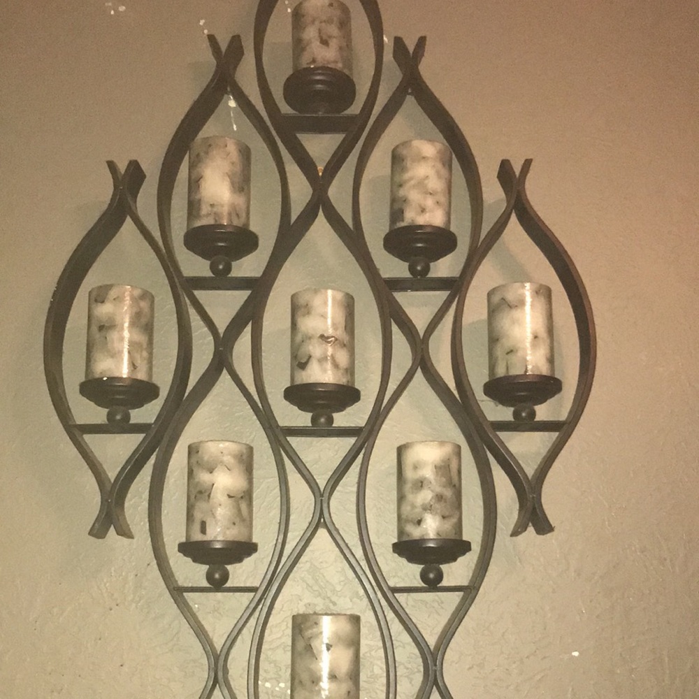 Custom made candle holder